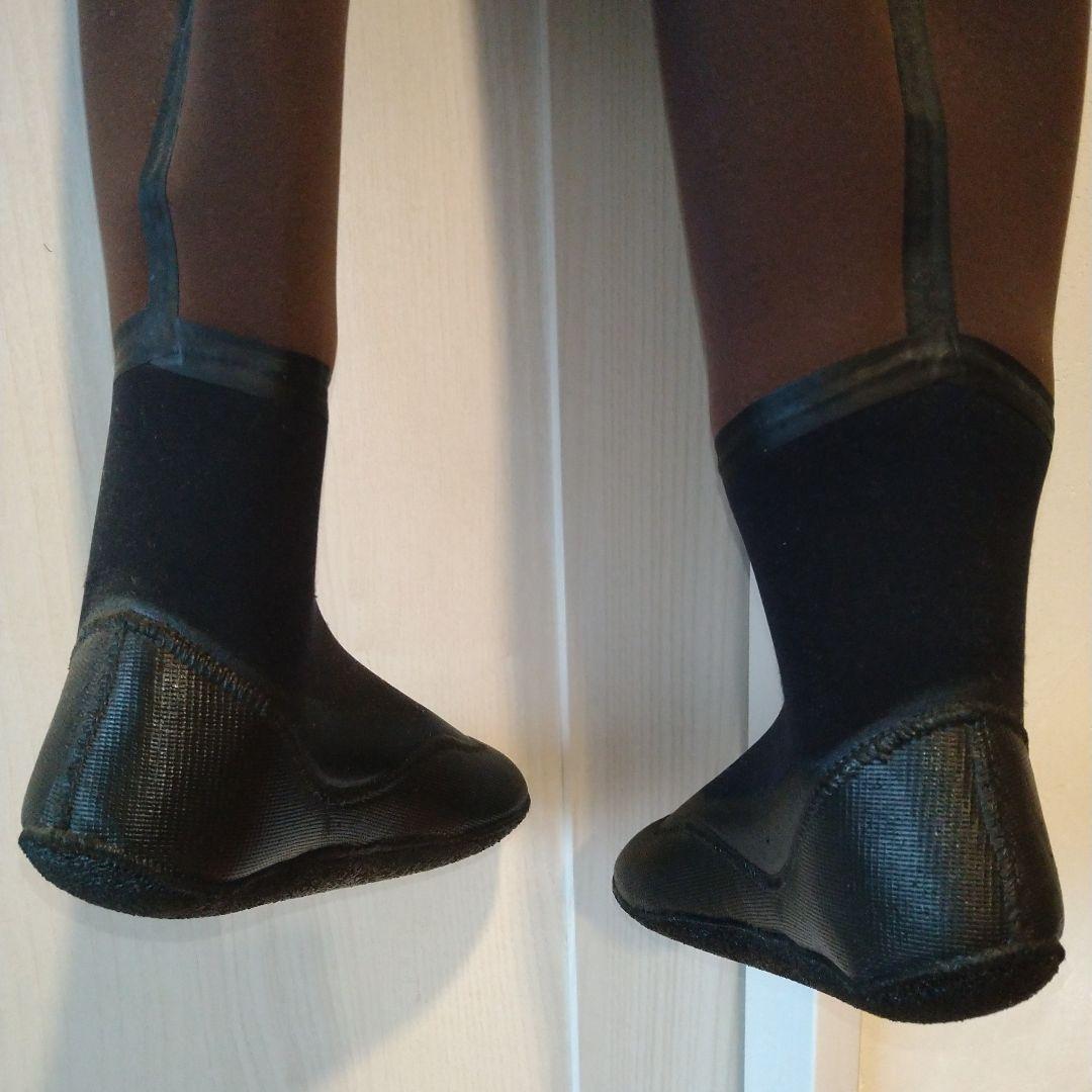 ボディーボード　サーフィン　ドライスーツ 一体型ソックス付き　難あり