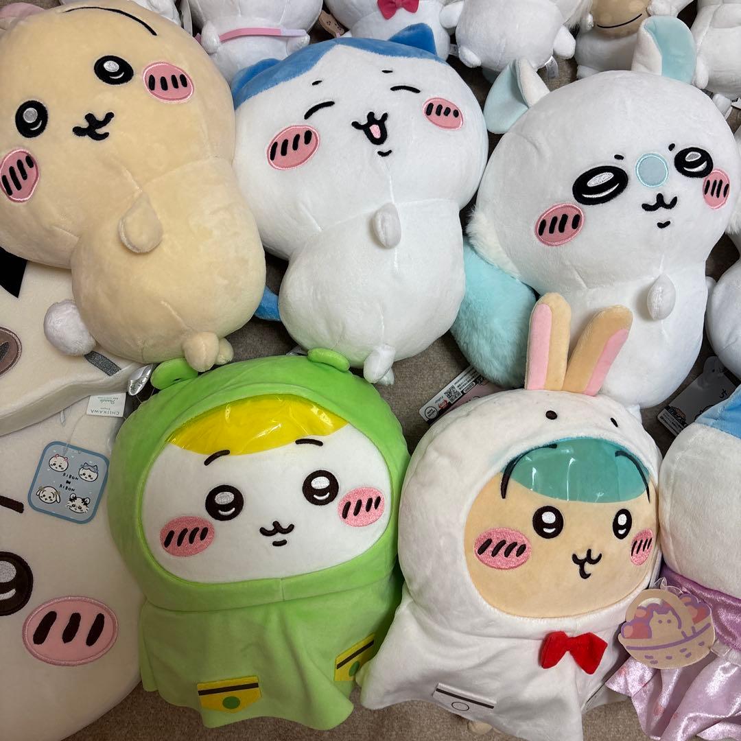 ちいかわ　ぬいぐるみ　まとめ売り　うさぎ　ハチワレ　モモンガ