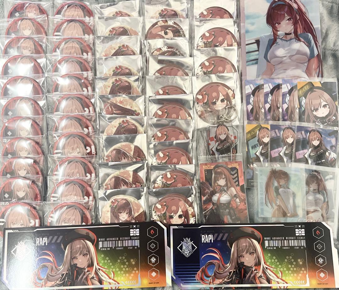 最終値下げ 勝利の女神 NIKKE ラピ 缶バッジ グッズ まとめ売り