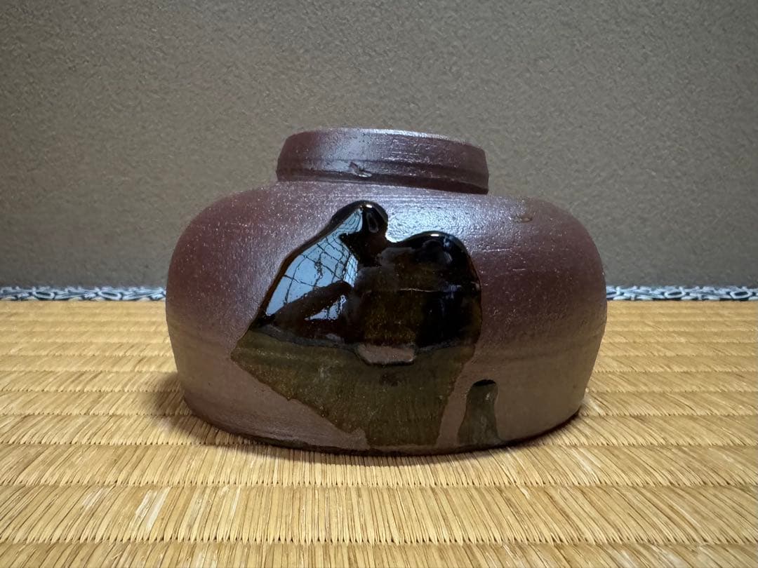 人間国宝金城次郎 歪型茶碗 本物保証