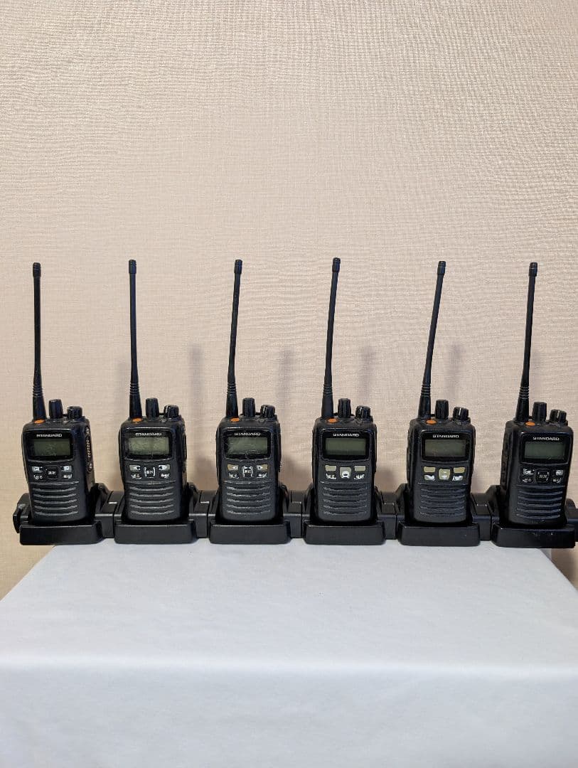 スタンダード デジタル簡易無線機 免許局 VXD450U イヤホンマイク付 6台