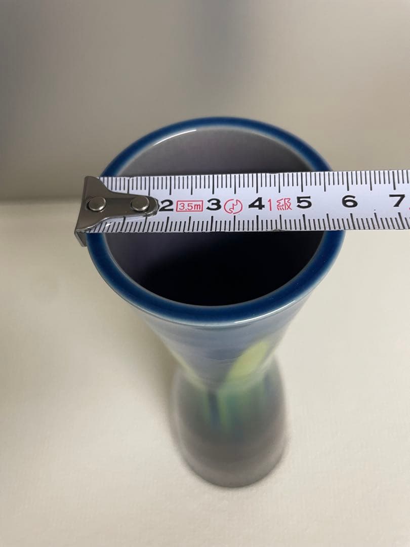 人間国宝 三代 徳田八十吉 正彦 作 花入