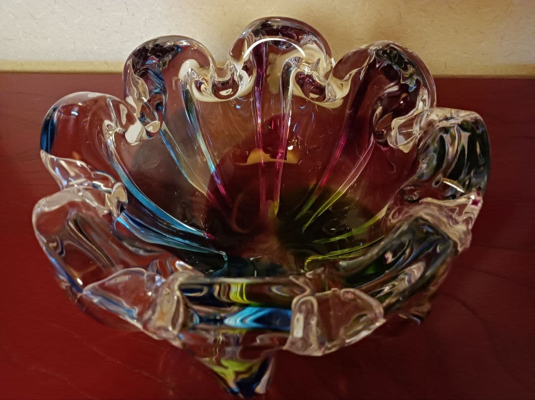 重厚☆飴細工のような花器