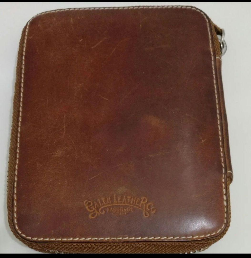 ほつれあり　ガレンレザー　10本差し　GALEN LEATHER