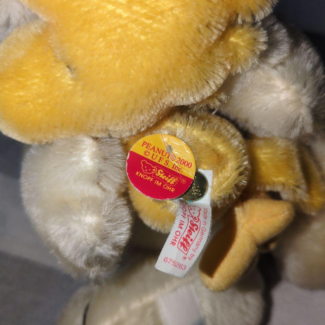 スヌーピー Joe Cool &Woodstock シュタイフ社製限定品