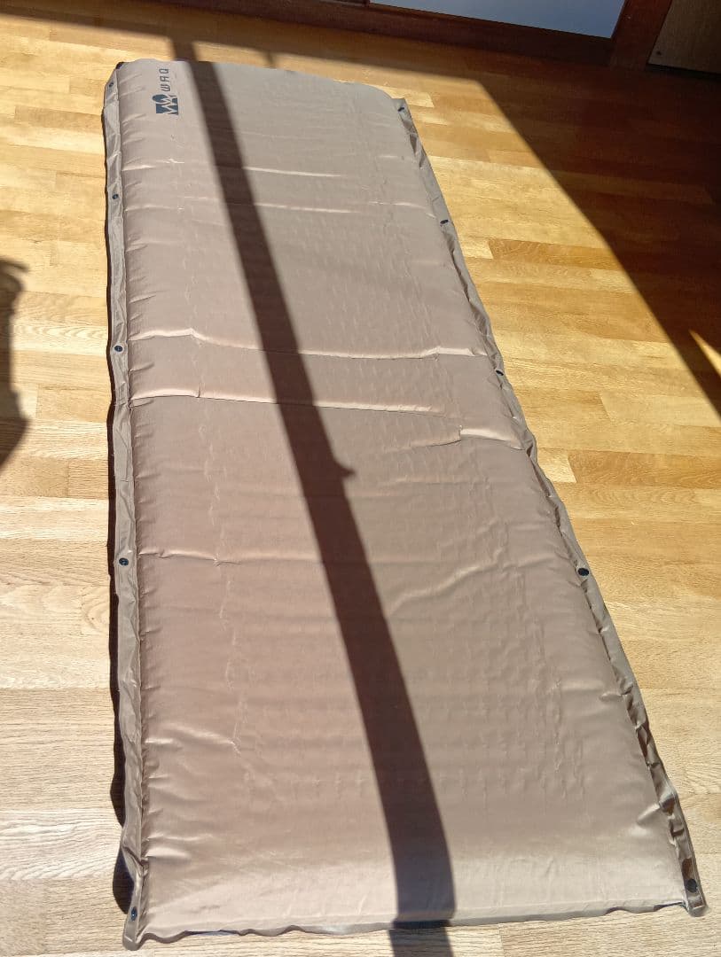 WAQインフレータブルマット8cm２個セット　オリーブ