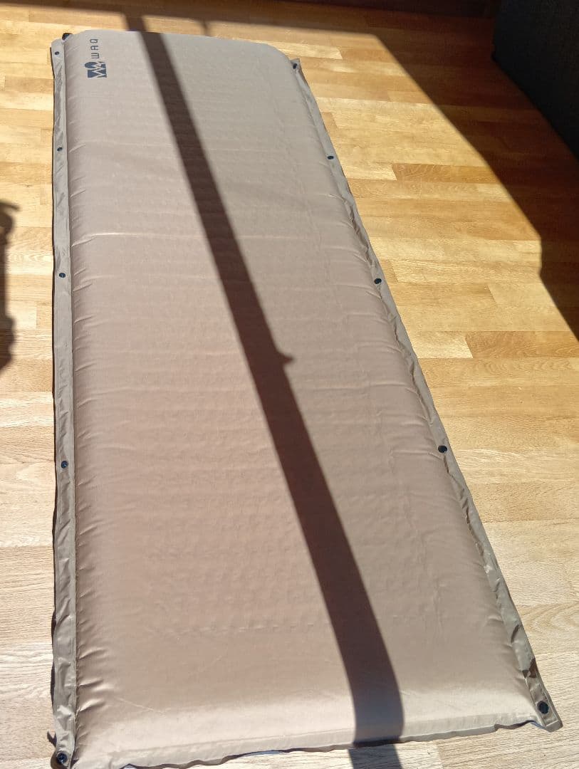 WAQインフレータブルマット8cm２個セット　オリーブ