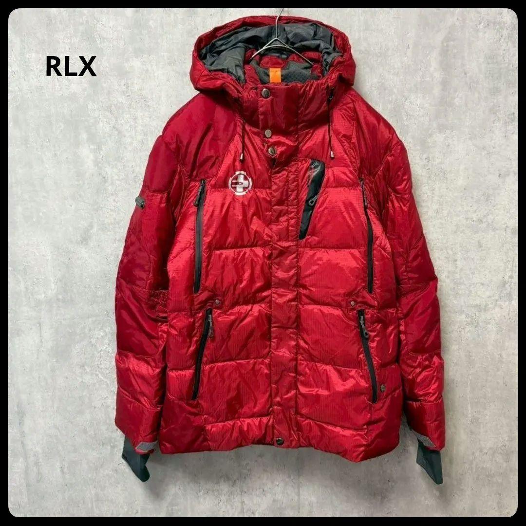 ✴️RLX　ラルフローレン　ハイブリゲージダウンジャケット　美品　赤　L