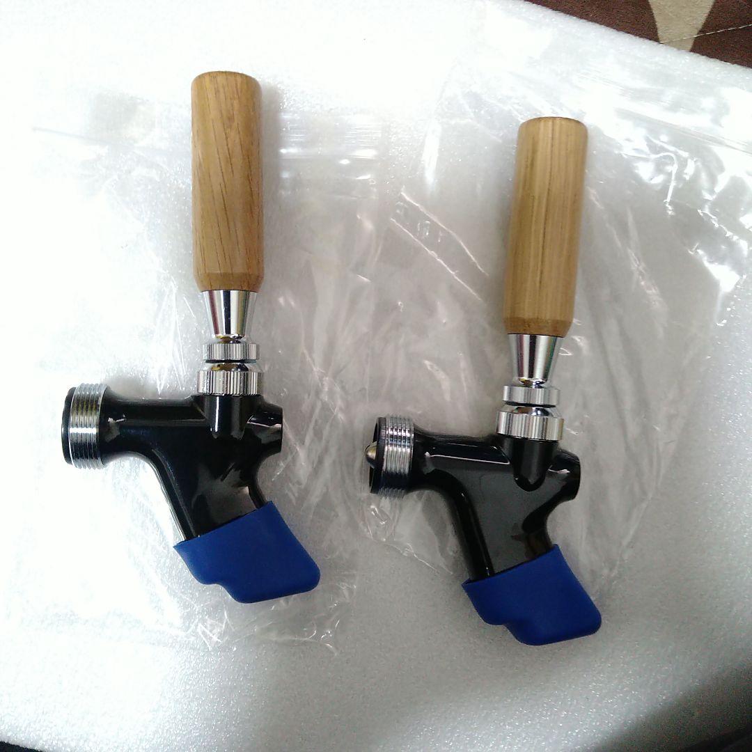 ニットク　ビールサーバーコック、キャップ付き2個（最新型新品未使用）