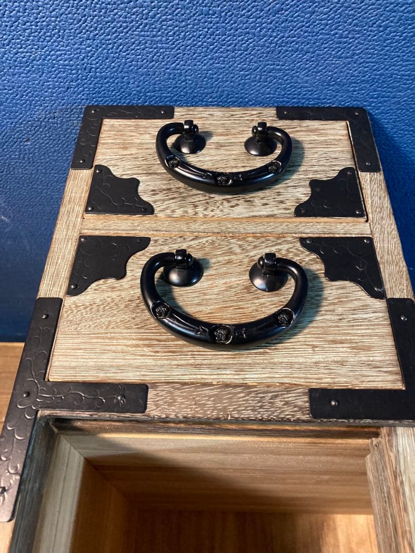 階段ダンス　レトロ　ヴィンテージ　キャビネット　収納家具　時代物　木製　和ダンス