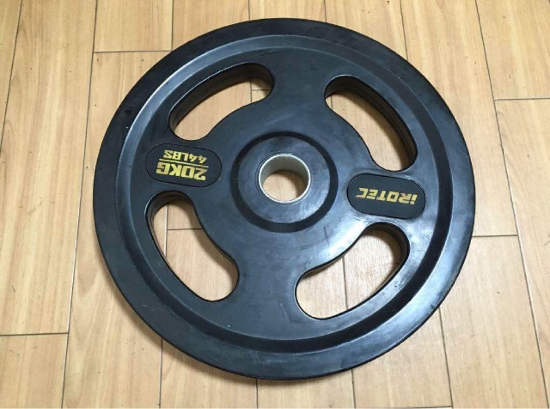 ②アイロテックIROTEC プレート20kg x 1枚穴径50mm(同時購入)