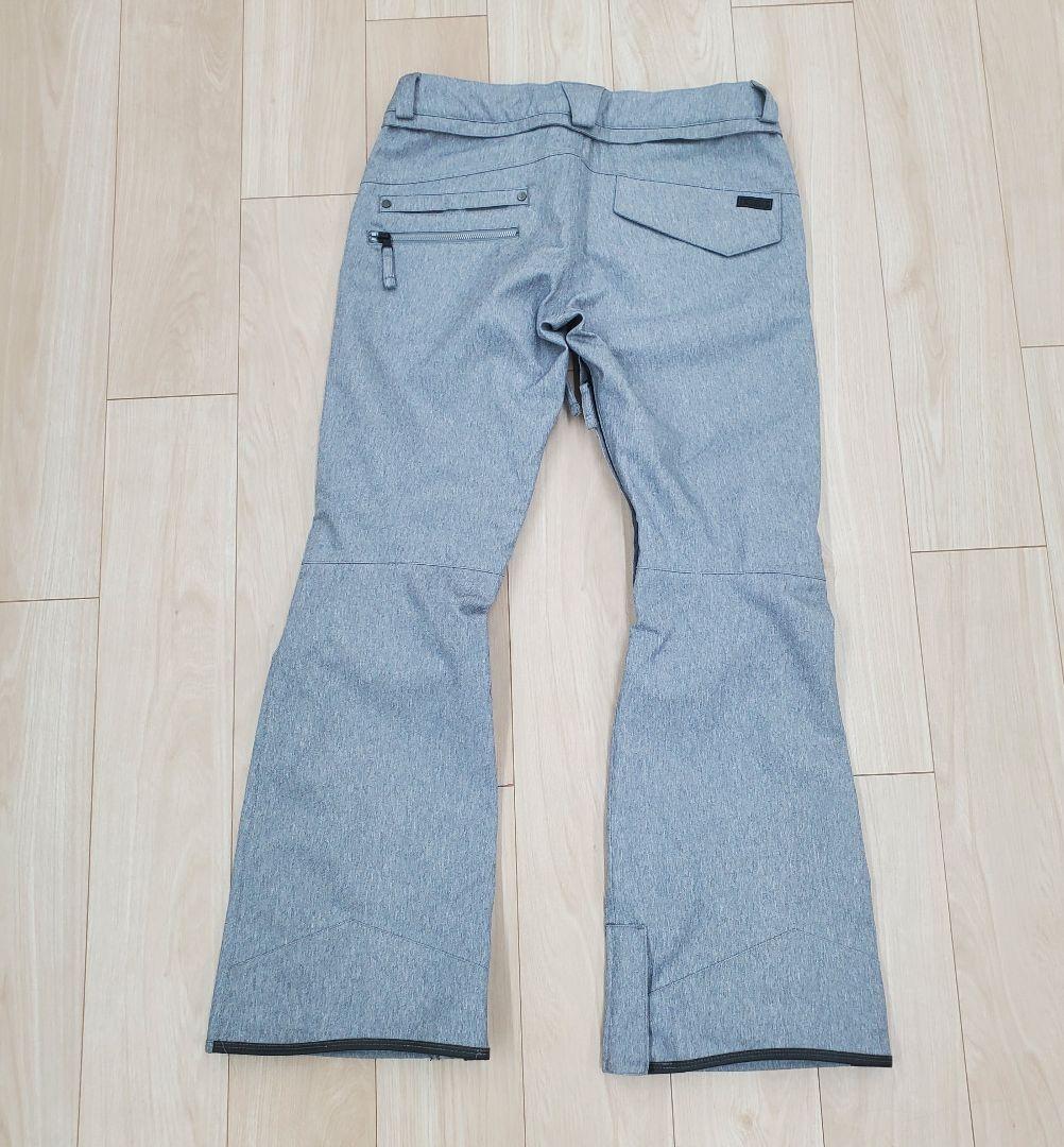 VOLCOM ボルコム スノーボード パンツ レディース グレー グレイ 無地L