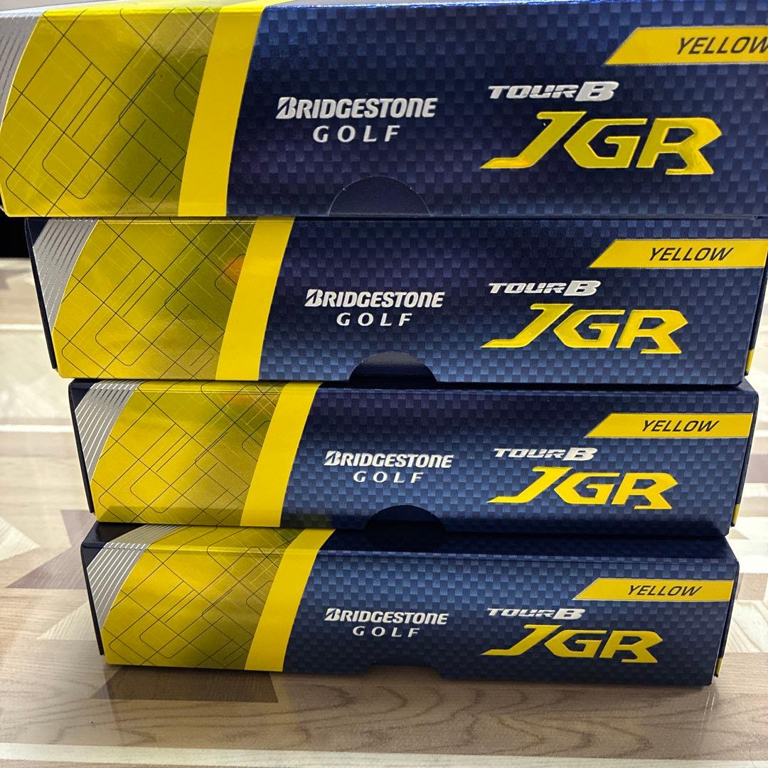 ブリヂストン TOUR B JGR イエロー ホワイト 2色セット4ダース