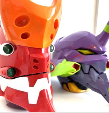 エヴァンゲリオン初号機、弐号機ポップコーンバケツ USJ