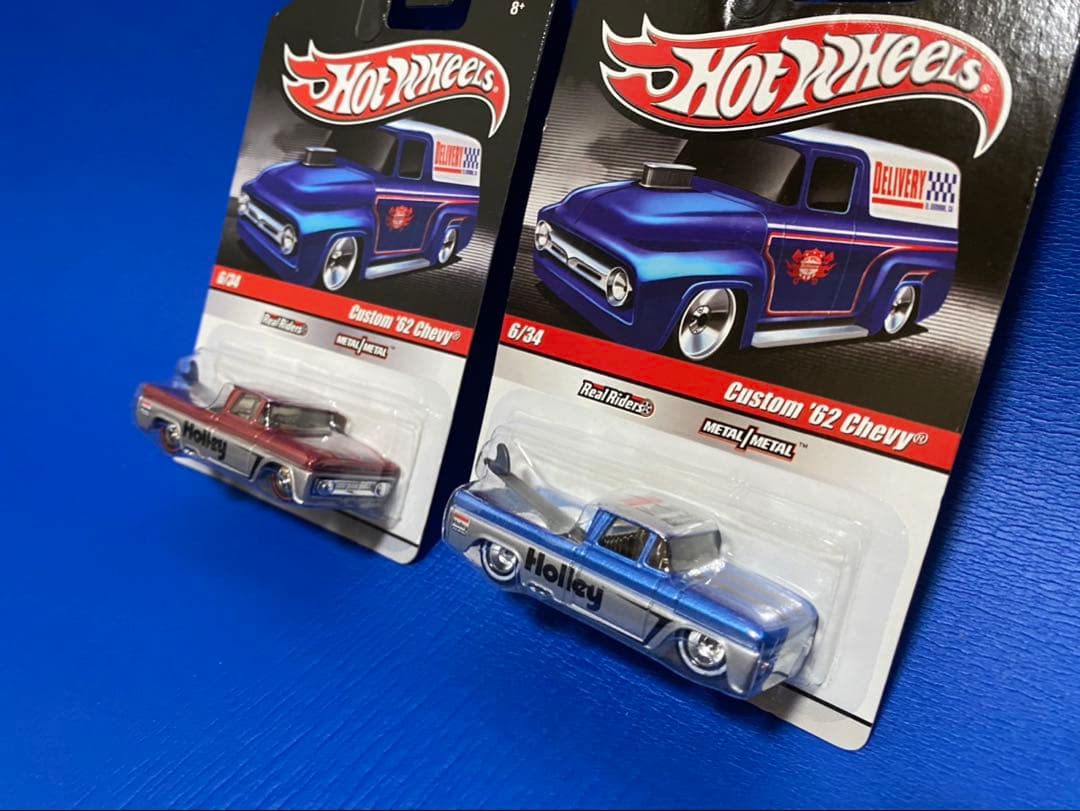 Hot Wheels Custom '62 Chevy 赤青セット