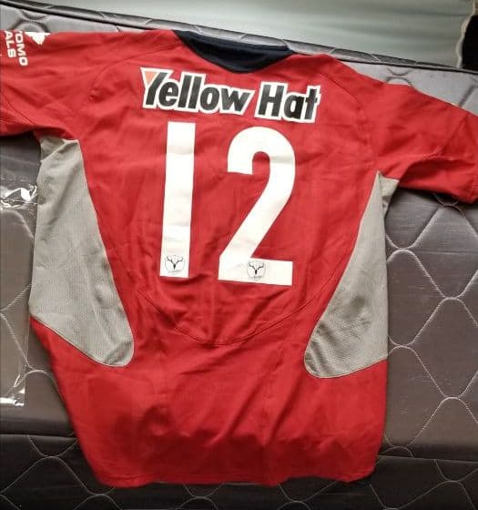 鹿島　アントラーズ　直筆サイン　ユニフォーム　サイン入りユニフォーム　2006年