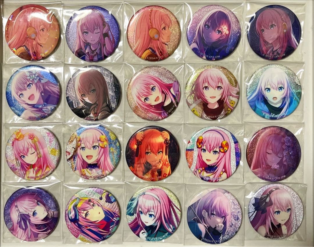 【12/16まで】巡音ルカ　缶バッジ