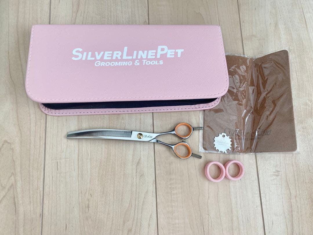 最終価格なります！SilverLinePet カーブすきバサミ