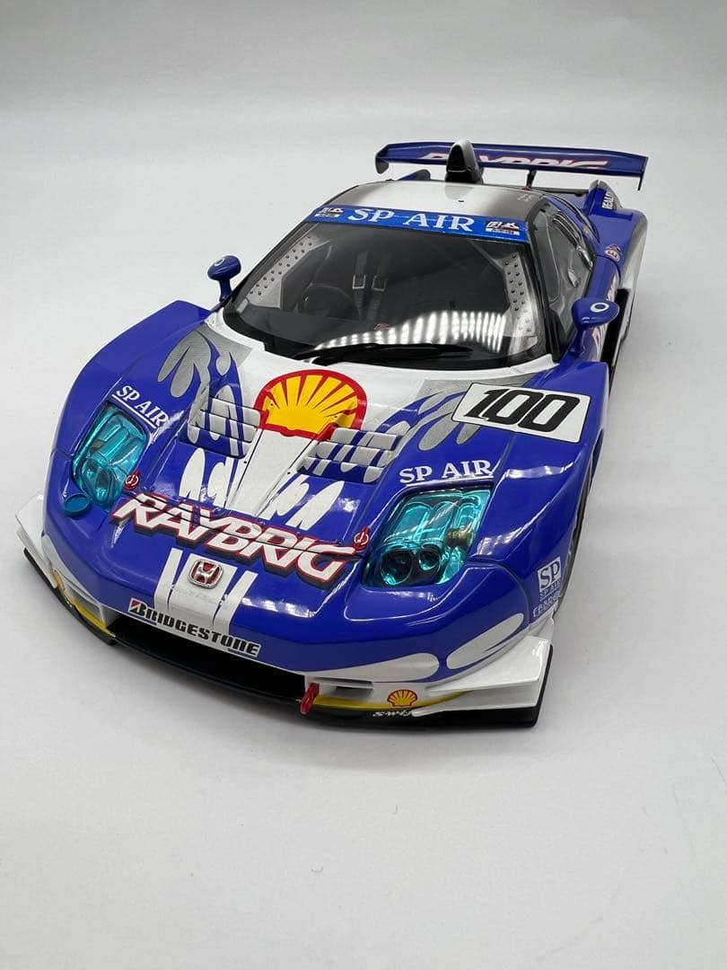 No76 ミニカー1/18箱なしAUTO art JGTC NSX
