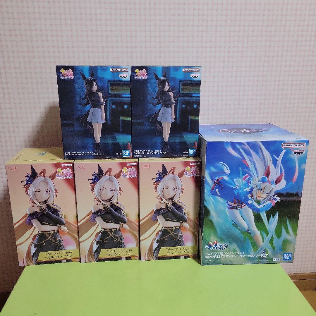 ウマ娘 オルフェーヴル タマモクロス ライスシャワー フィギュア まとめ売り