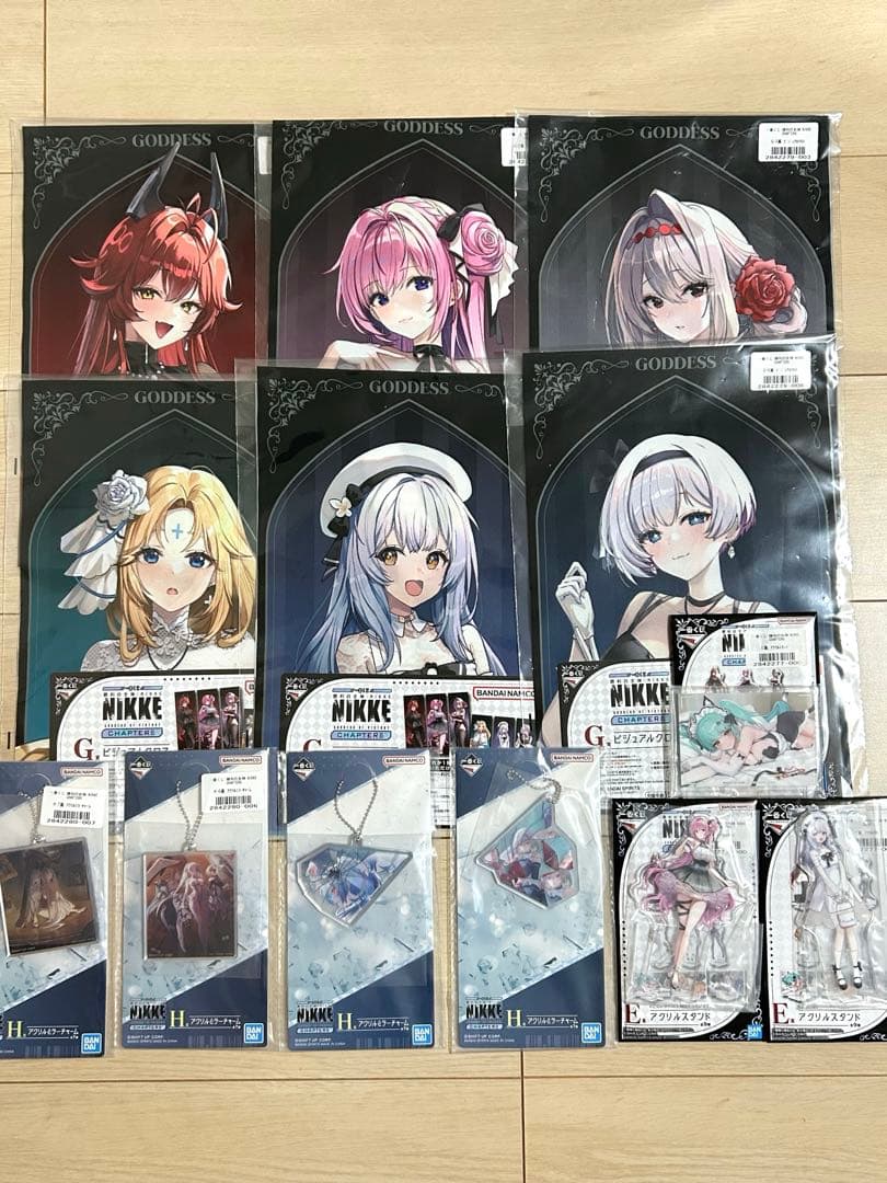 一番くじ NIKKE B賞 E賞 G賞 H賞