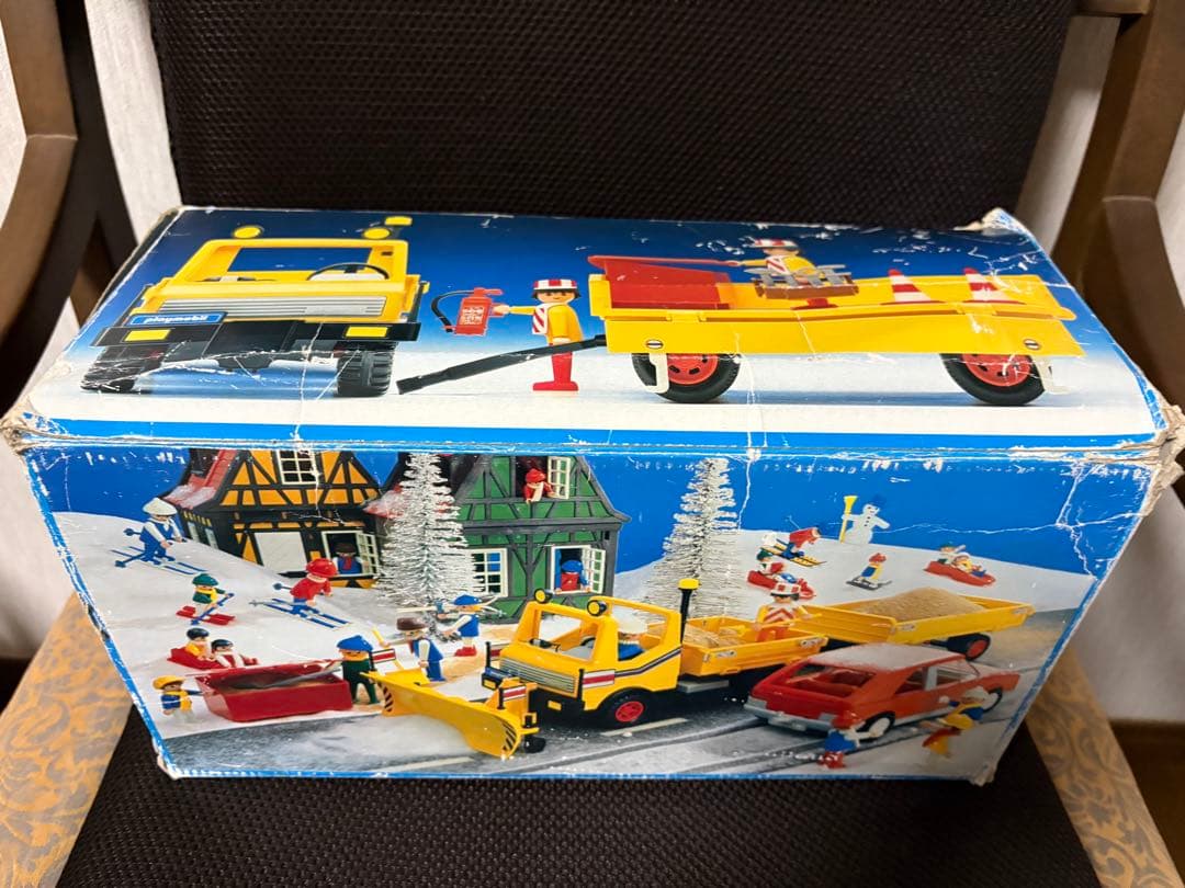 Playmobil モビルクレーン・ダンプカー・レーシングカーセットをまとめて