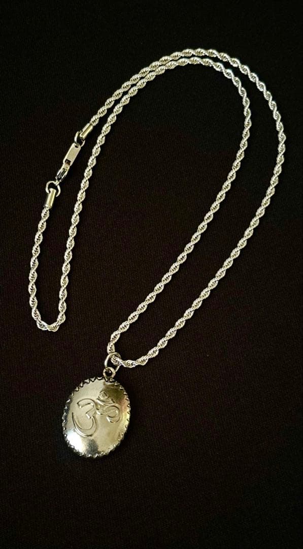 【レア柄】藤井風さん　オームペンダント シヴァ神〈ブルー〉