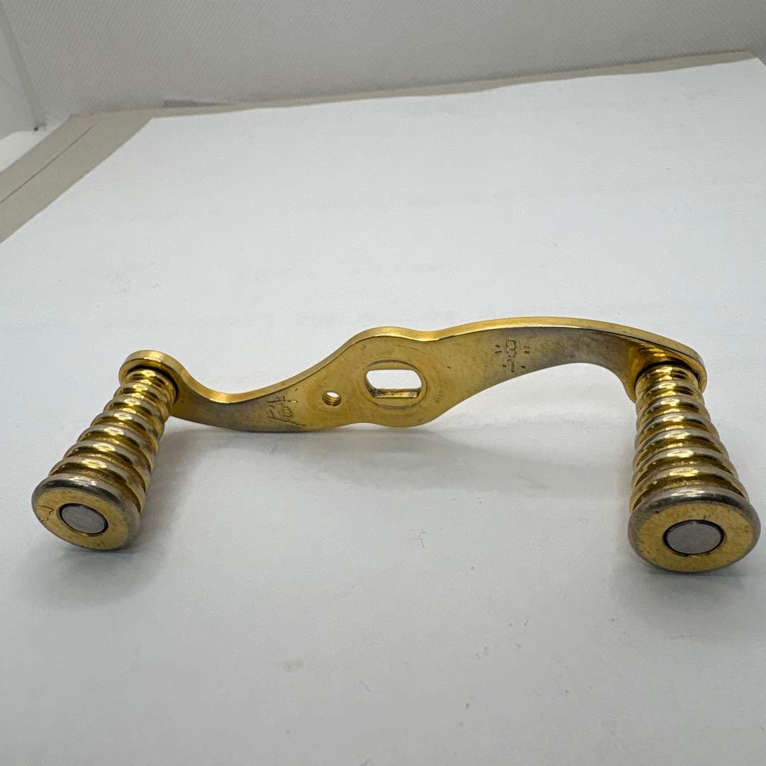 と*ま様 ベイトリールハンドル セット シルバー ゴールド