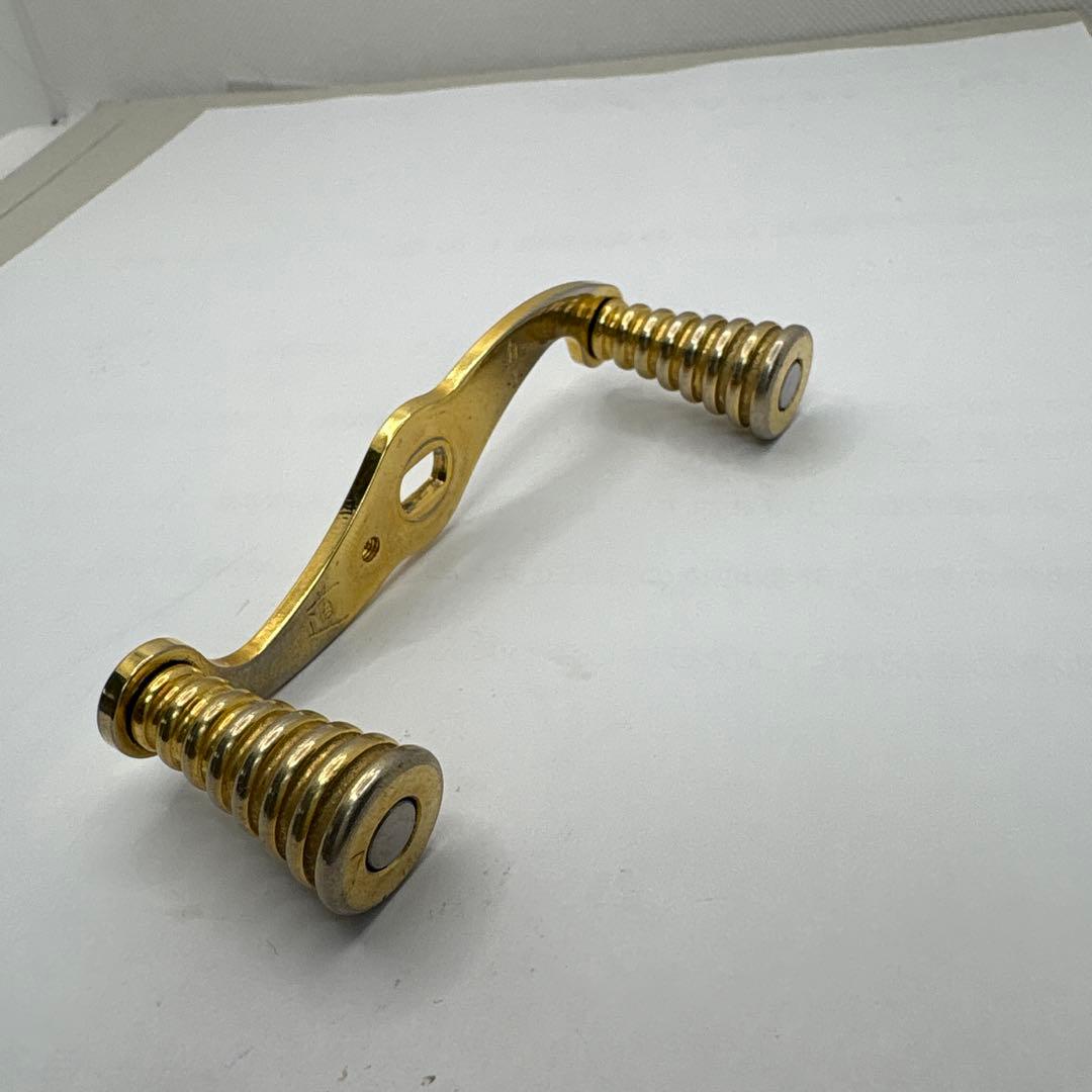 と*ま様 ベイトリールハンドル セット シルバー ゴールド