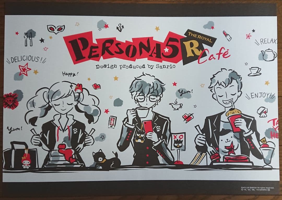 ペルソナ5R サンリオ コラボカフェ ランチョン