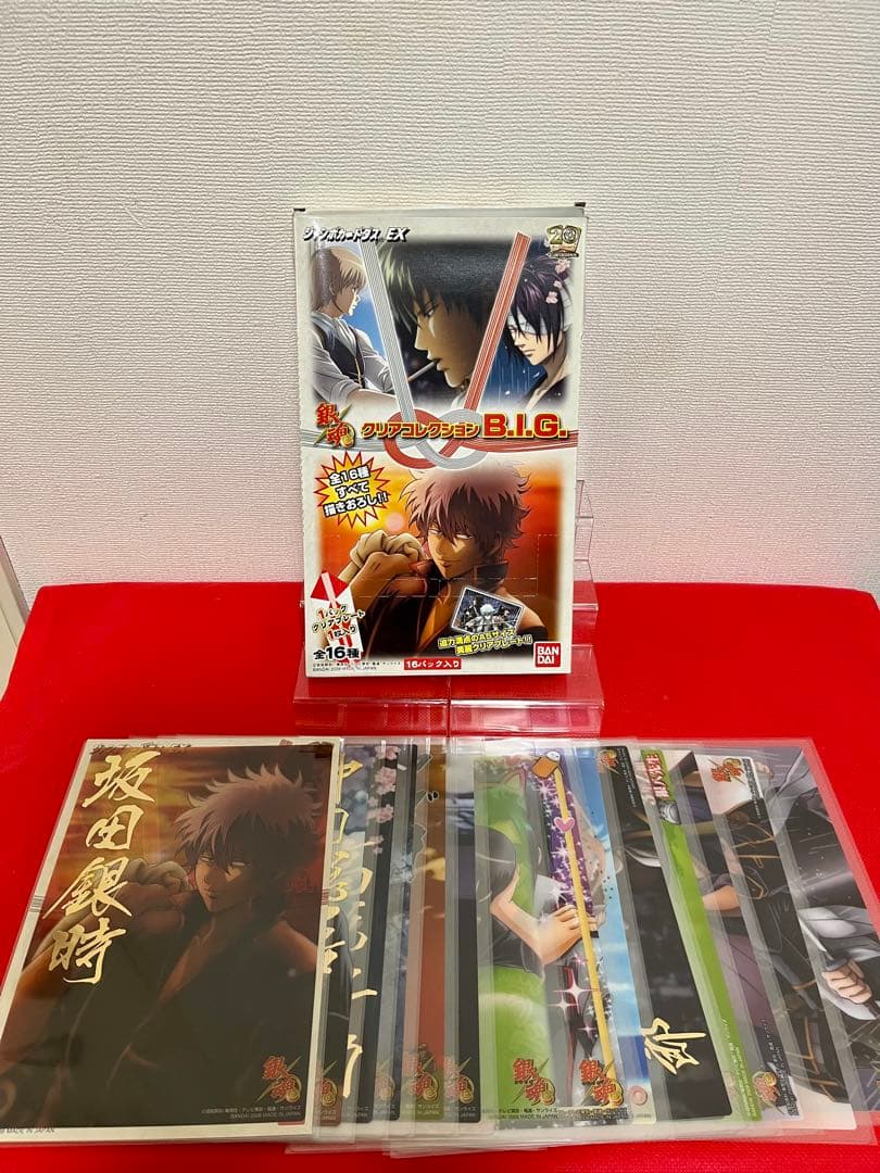 銀魂クリアコレクションBIG 劇場版・1・2・3全16種類（６４枚）フルコンプ