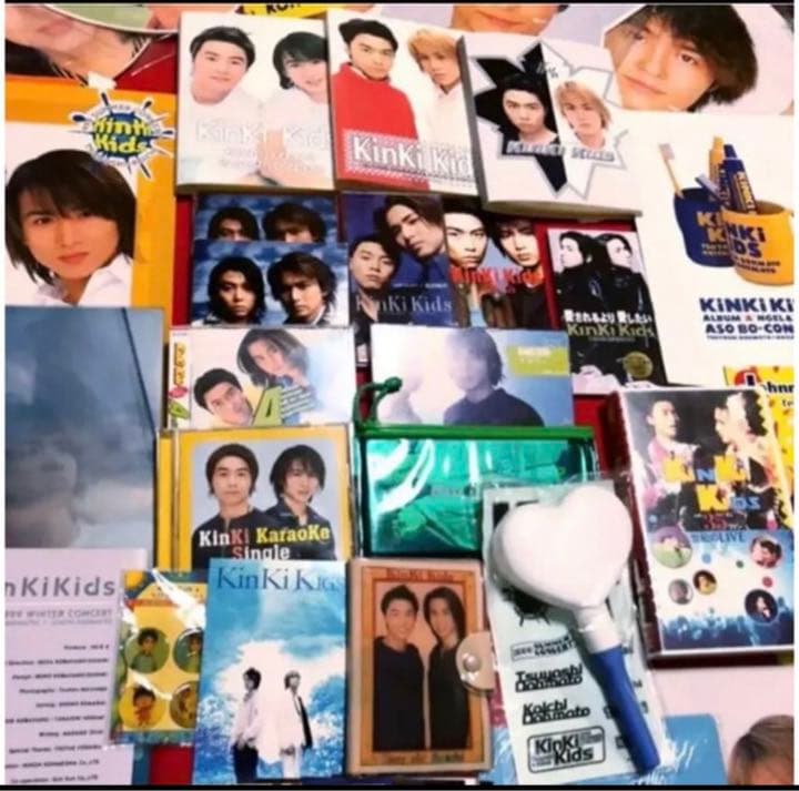 【希少】キンキキッズ 画像①② 初期多め グッズ大量 まとめ売り