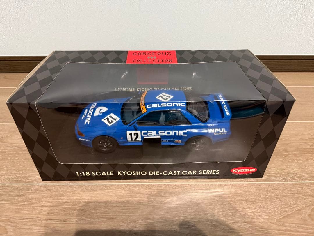 KYOSHO Calsonic 1:18 ダイキャストカー スカイラインR32