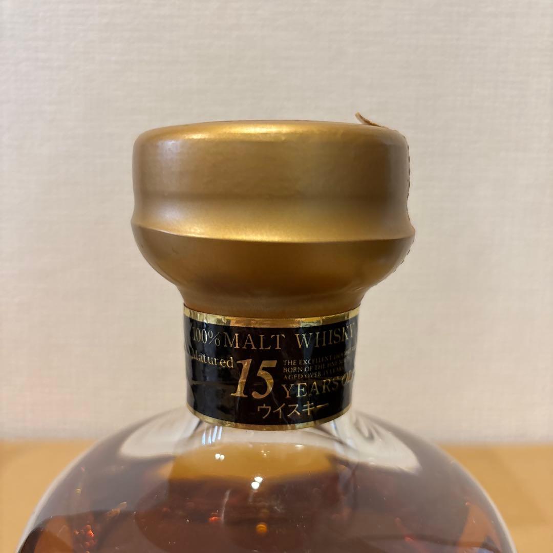 メルシャン 軽井沢 貯蔵15年 100％モルト ウイスキー 未開封　現状品