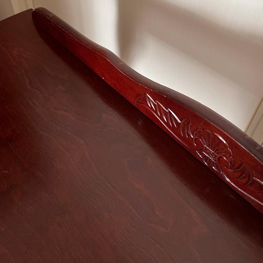 u*e様 コンソールテーブル　引き出し付き　猫脚　ハーフムーン　半円　花台　アン