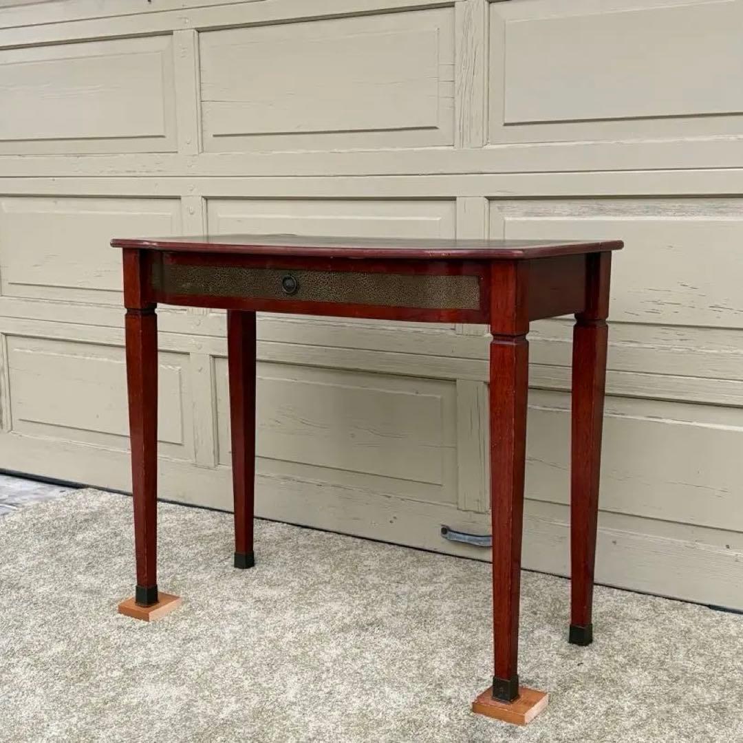 あずま工芸 コンソールテーブル 幅90 引き出し付 木製 玄関