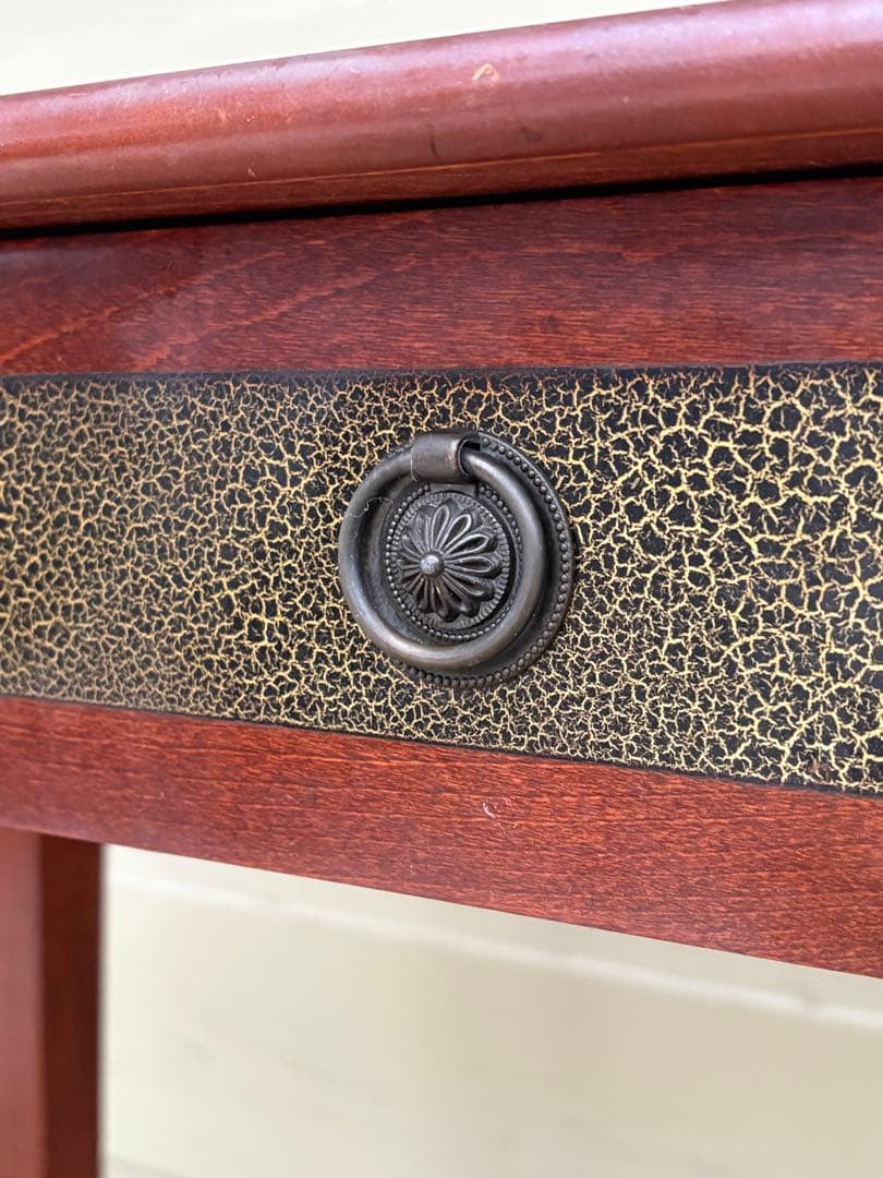 あずま工芸 コンソールテーブル 幅90 引き出し付 木製 玄関