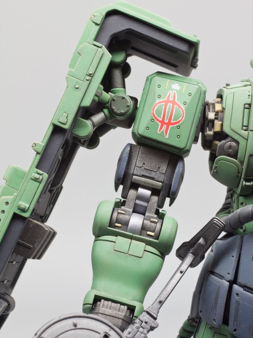「復讐のレクイエム」HG 1/144 ザクII F型チャブス機　全塗装 完成品