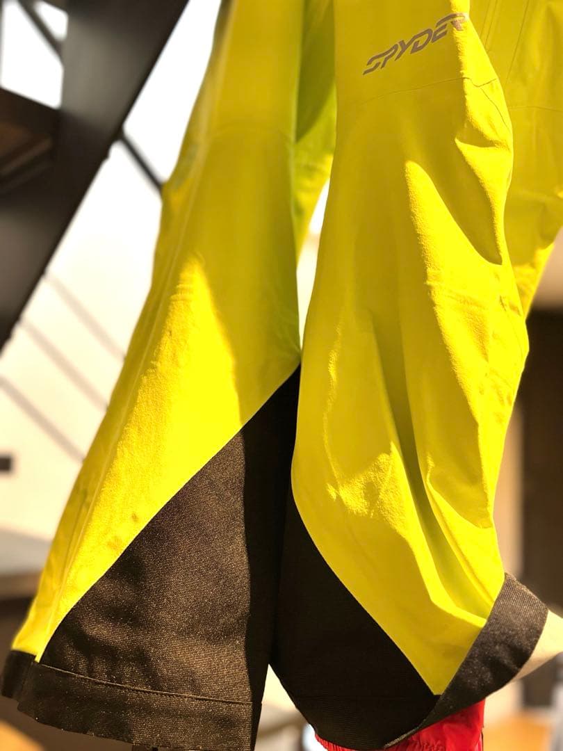 SPYDER/スパイダー/スノーボードパンツ/イエロー/Mens/Lサイズ