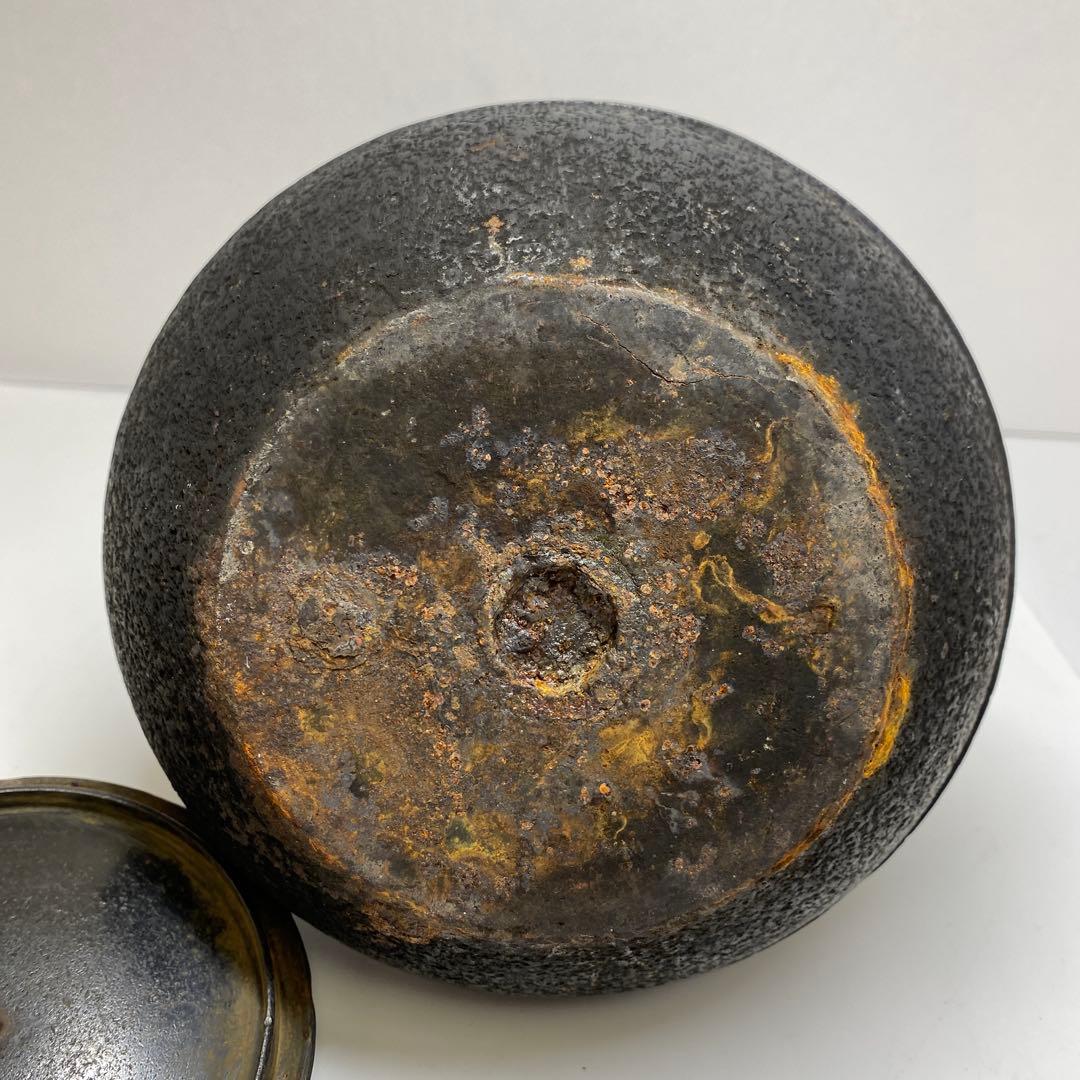 龍文堂　鉄瓶　1592g 東さ8-0107☆2F トヒオオ