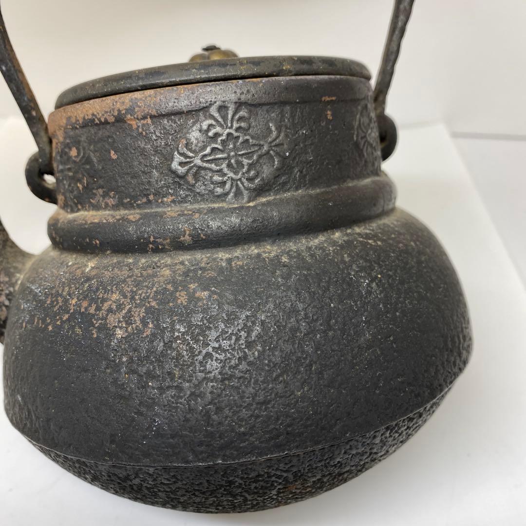 龍文堂　鉄瓶　1592g 東さ8-0107☆2F トヒオオ