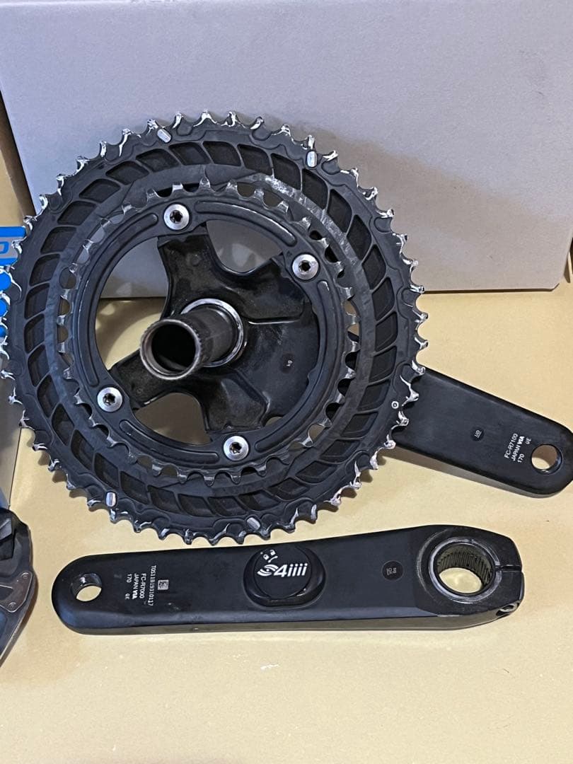 4iiii パワーメーター付きシマノ105 12s170mmクランク　ペダル付き
