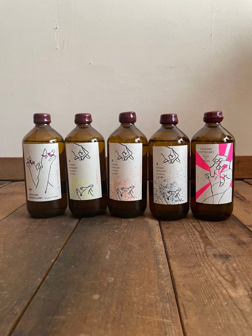 辰巳蒸留所 アルケミエ ジン&アブサン 5本セット