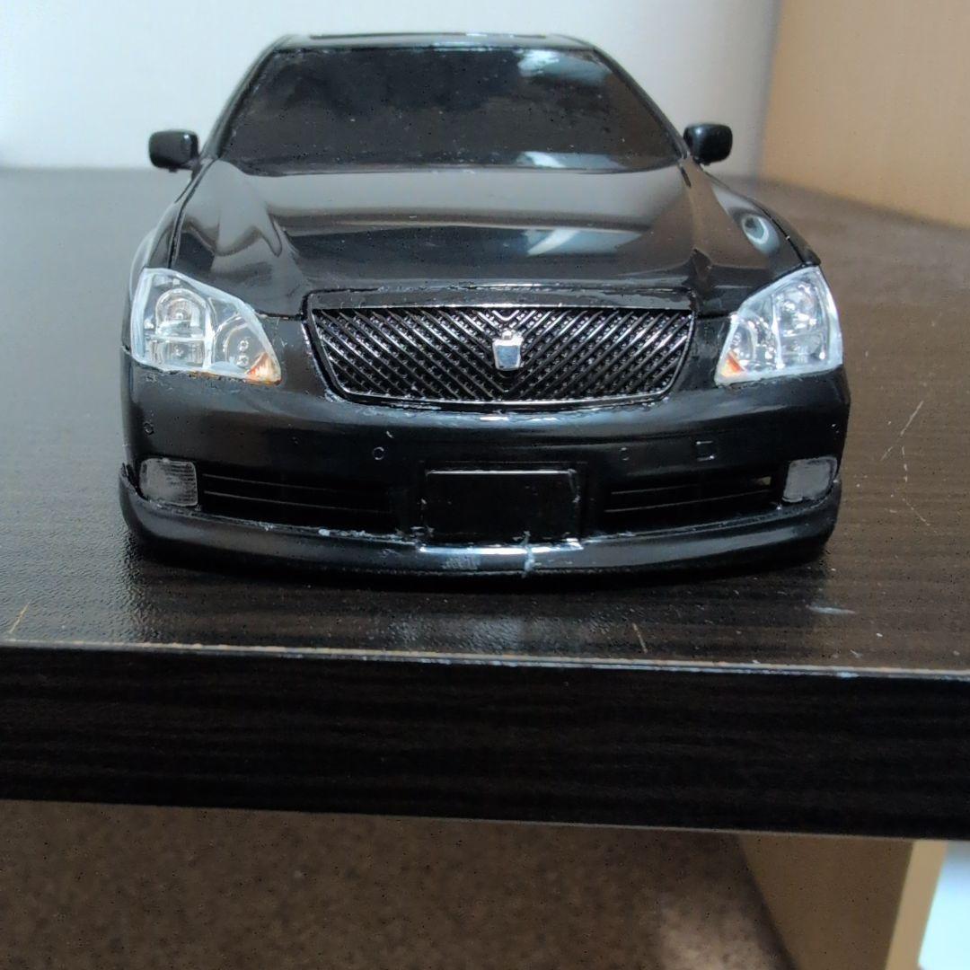 AOSHIMA 1/24スケール プラモデル クラウン セルシオ 本体のみ