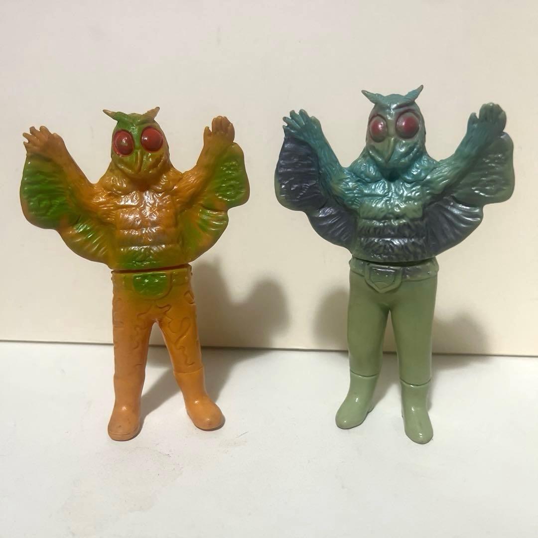 旧バンダイ製 ドクガンダー 成虫 珍色 ソフビ フィギュア 怪人