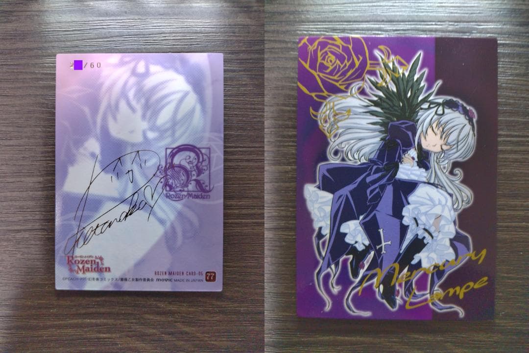 ローゼンメイデン 水銀燈 サインカード 3種セット