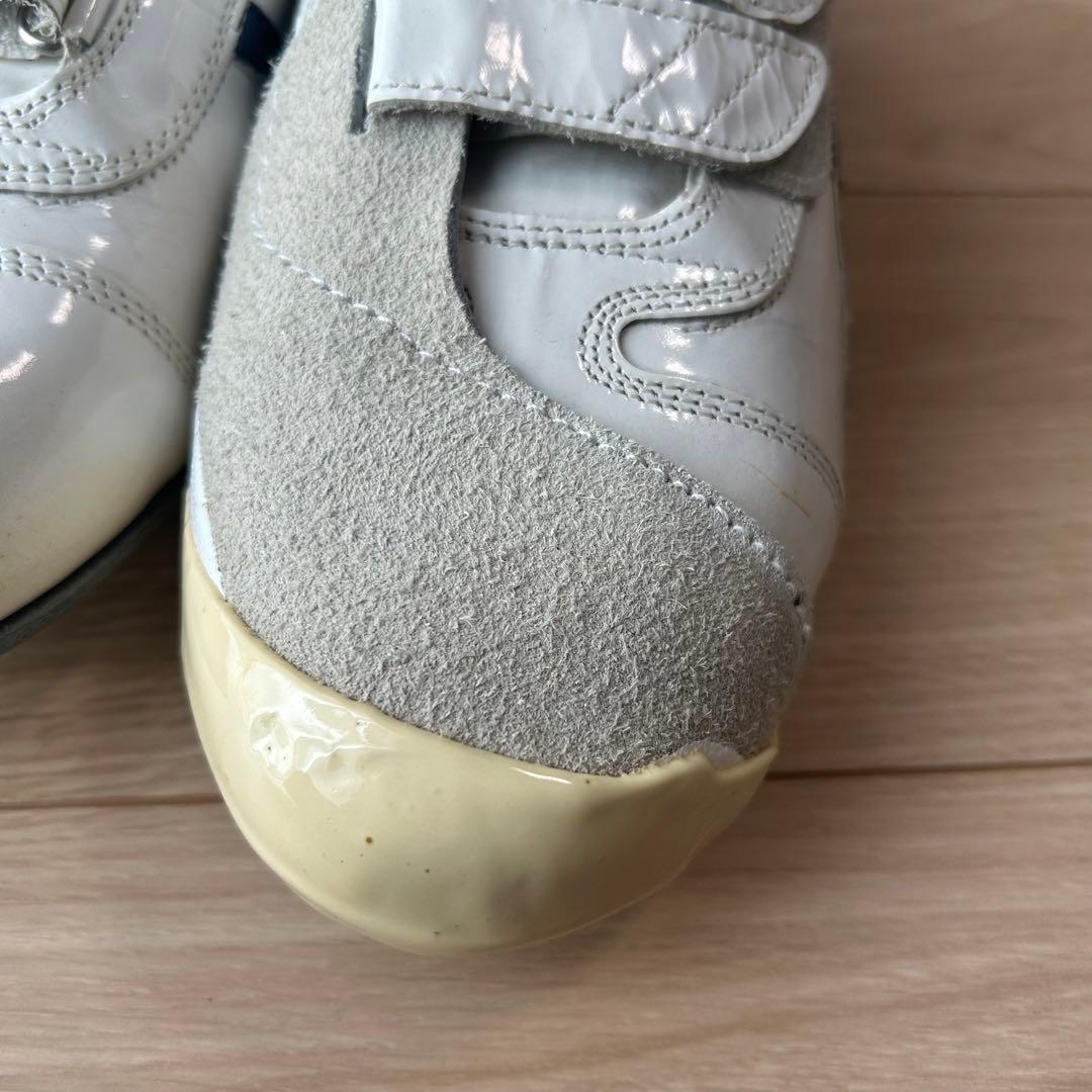 アシックス スパイク 投手用 左投 P革付 ホワイト