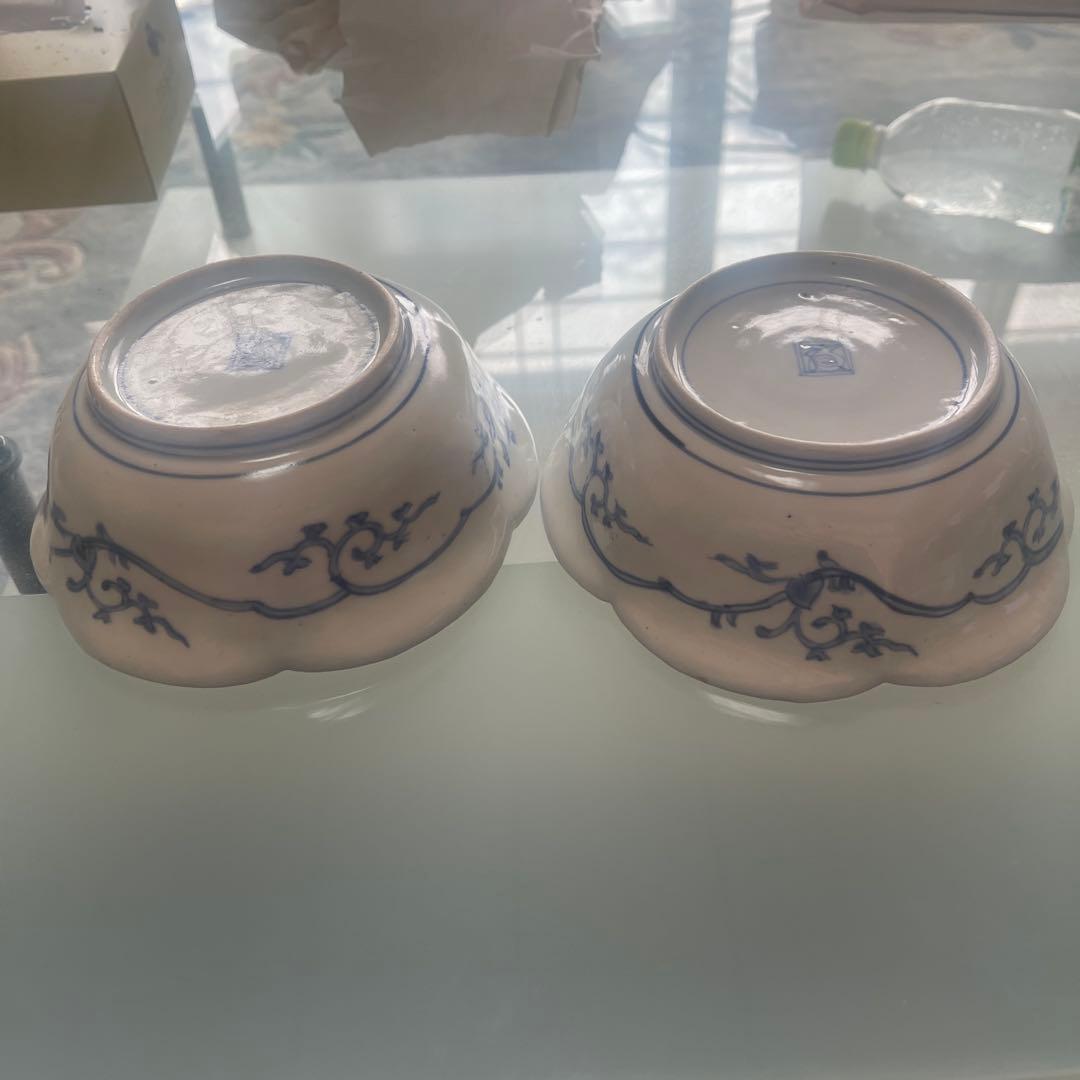 江戸時代　柿右衛門　渦福　金襴手　なます皿2枚