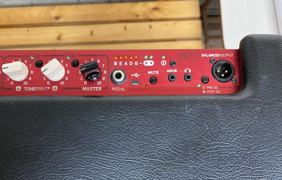 tc electronic BG250 ベース用アンプ 動作良好