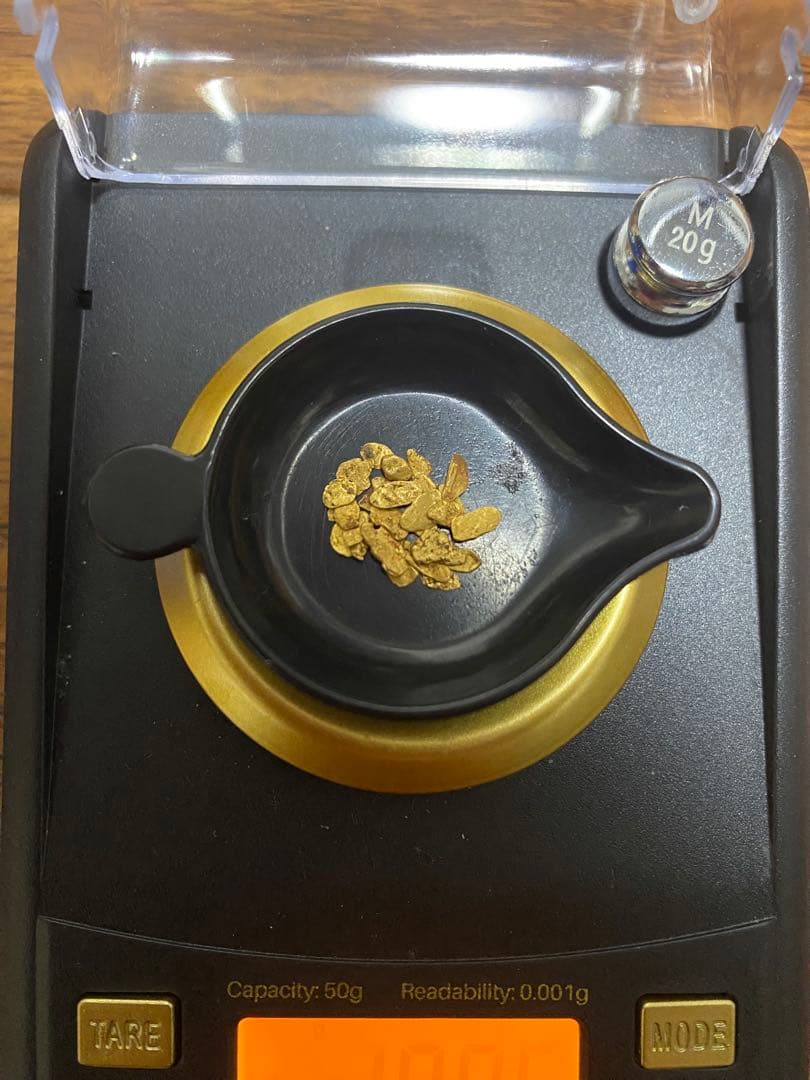 kk 国産 自然金 天然砂金 福井県産　1g ナゲット